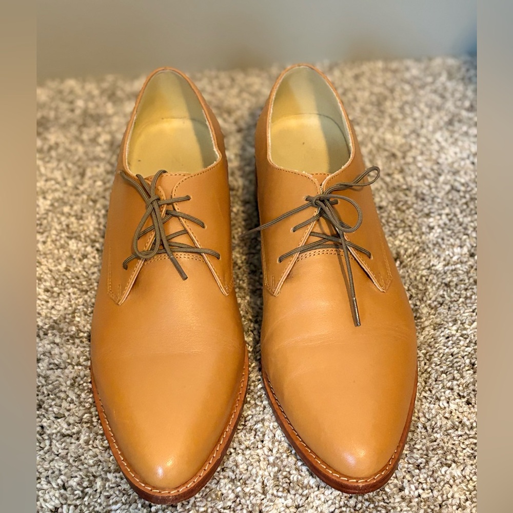 Nisolo Brown Leather Oxfords